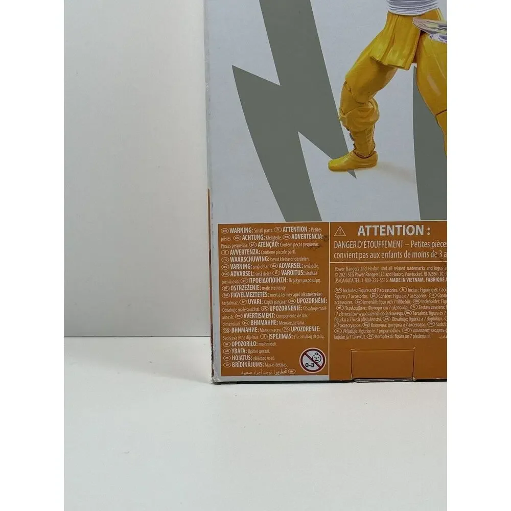 Hasbro Power Rangers Yellow Ranger Lighting Collection - Picture 10 of 12